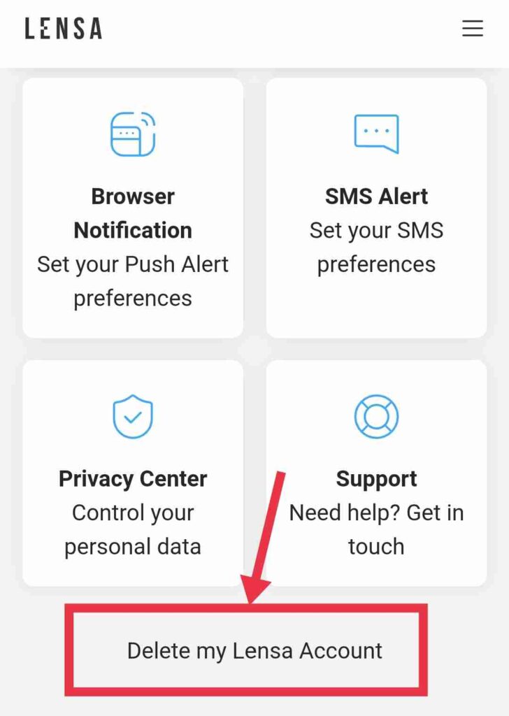 How to Delete Lensa Account