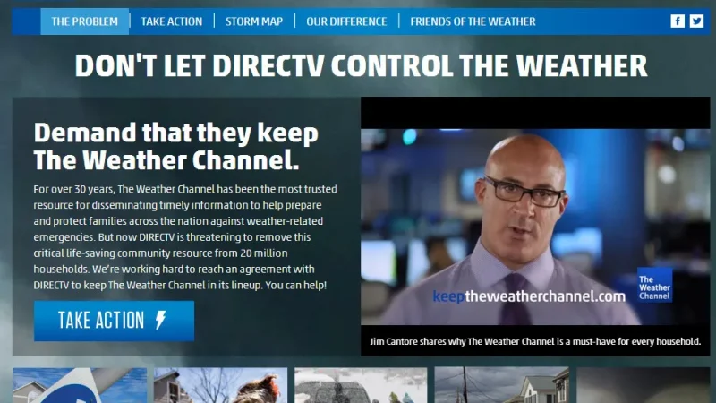 Channel Number for Weather Channel on DirecTV